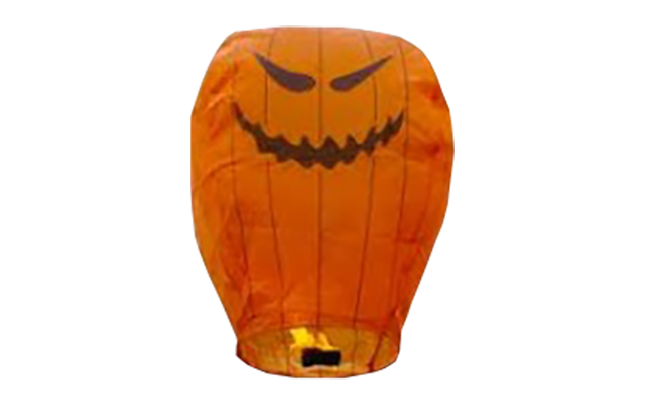 Sky Lantern - Pumpkin